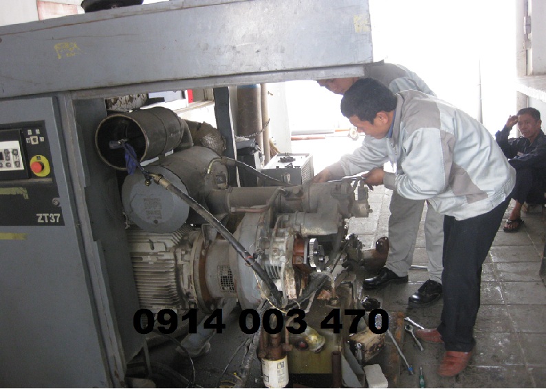 Lịch bảo dưỡng máy nén khí trục vít không dầu cơ bản nhất