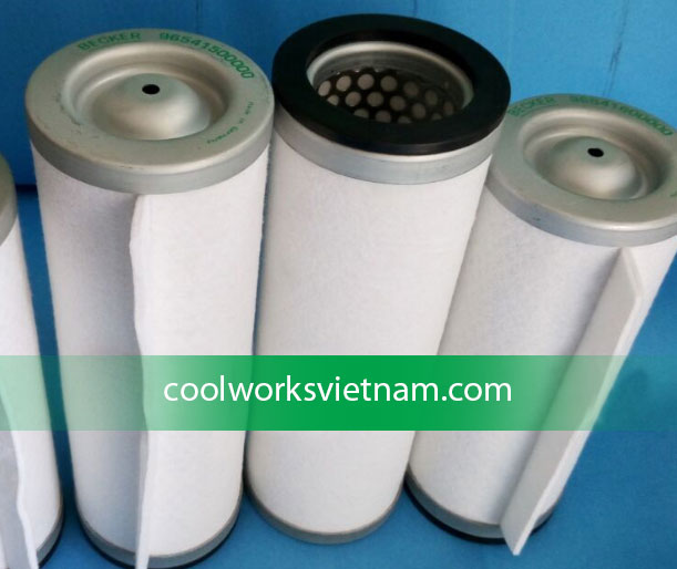 Những lưu ý khi dùng lọc tách dầu bơm chân không Becker