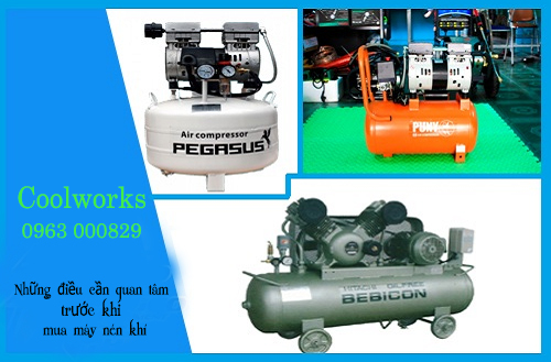 ​Những điều cần quan tâm trước khi mua máy nén khí
