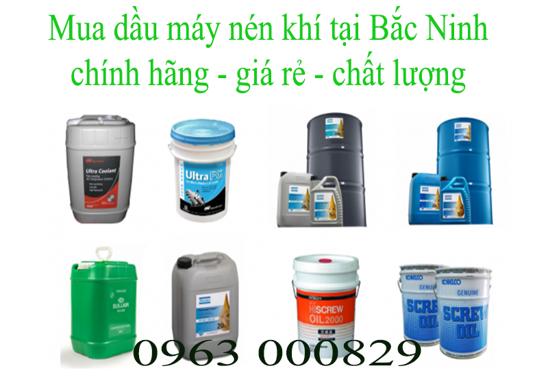 ​Dầu máy nén khí hãng nào tốt nhất? Mua dầu máy nén khí ở Bắc Ninh?