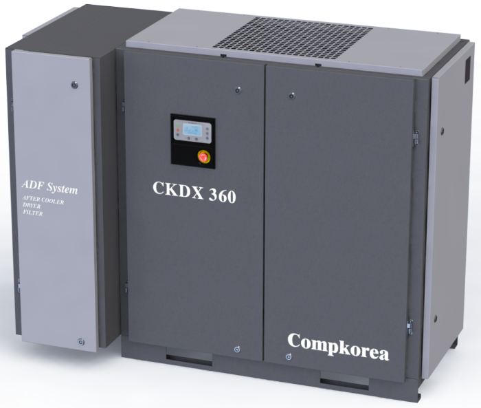 Máy nén khí trục vít Compkorea