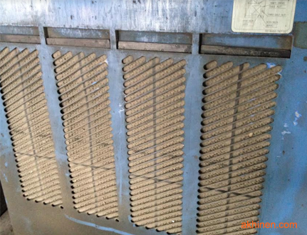 lọc sơ cấp máy nén khí bị bẩn