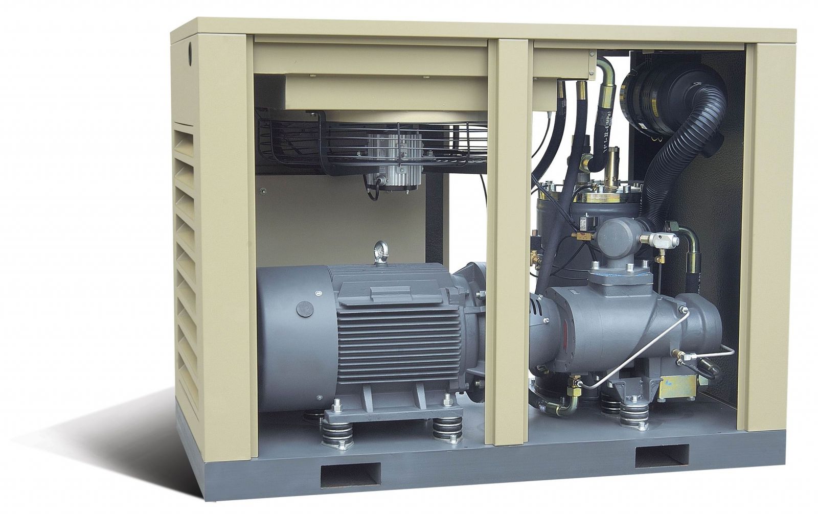 máy nén khí trục vít có dầu