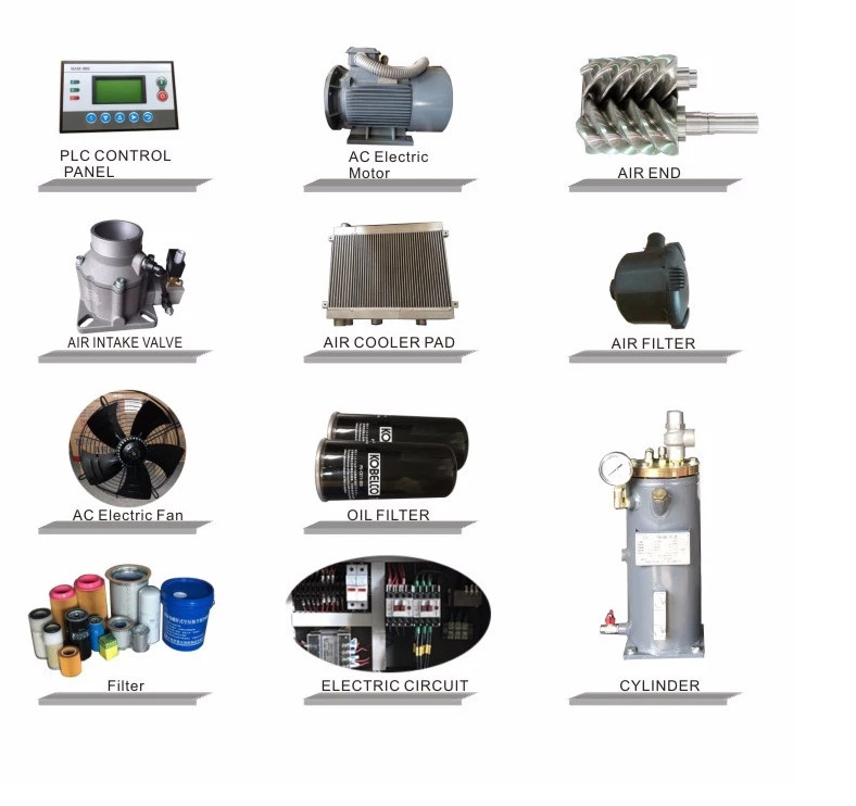 chi tiết bộ phận máy nén khí os man